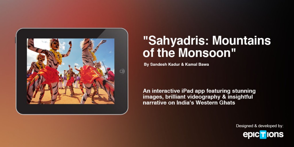 An interactive iPad app presenting 